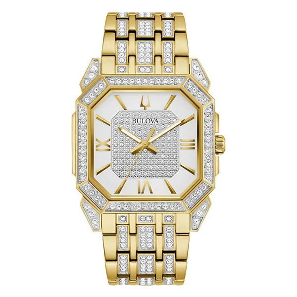 Đồng Hồ Nam Bulova Octava 98A295 Màu Vàng Gold - 3