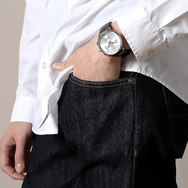 Đồng Hồ Nam Calvin Klein CK High Noon Chronograph Quartz Watch K8M271C6 Màu Đen - Đồng hồ - Vua Hàng Hiệu