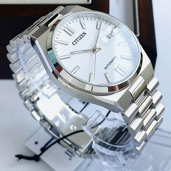 Đồng Hồ Nam Citizen Mechanical NJ0150-81A Màu Bạc