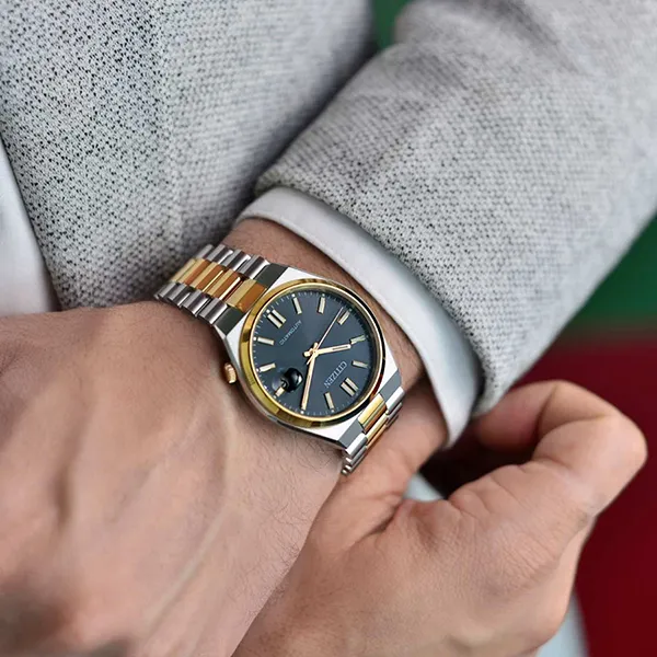 Đồng Hồ Nam Citizen Mechanical NJ0154-80H Màu Đen Vàng - Đồng hồ - Vua Hàng Hiệu