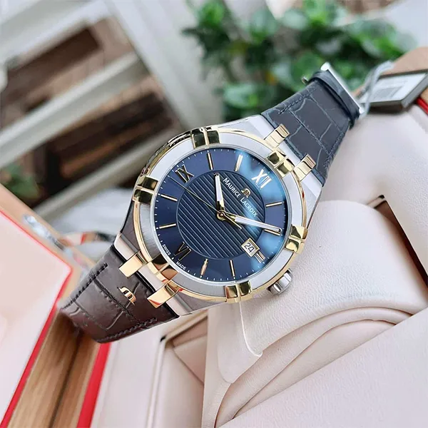 Đồng Hồ Nam Maurice Lacroix AI1008 PVY11-432-1 Màu Xanh Navy - Đồng hồ - Vua Hàng Hiệu