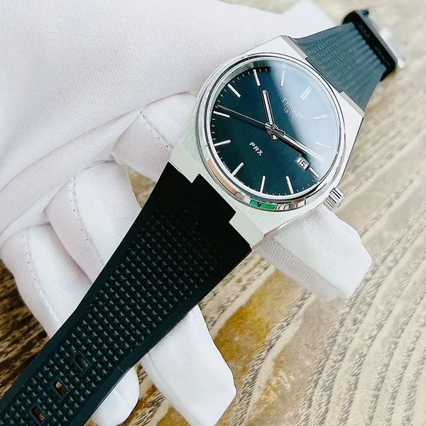 Đồng Hồ Nam Tissot PRX T137.410.17.051.00 Màu Đen Bạc