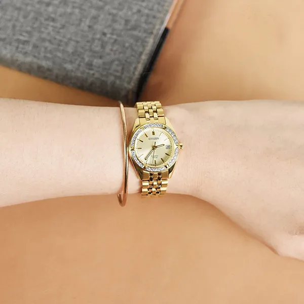 Đồng Hồ Nữ Citizen Gold Tone EU6062-50P Màu Vàng Gold - Đồng hồ - Vua Hàng Hiệu