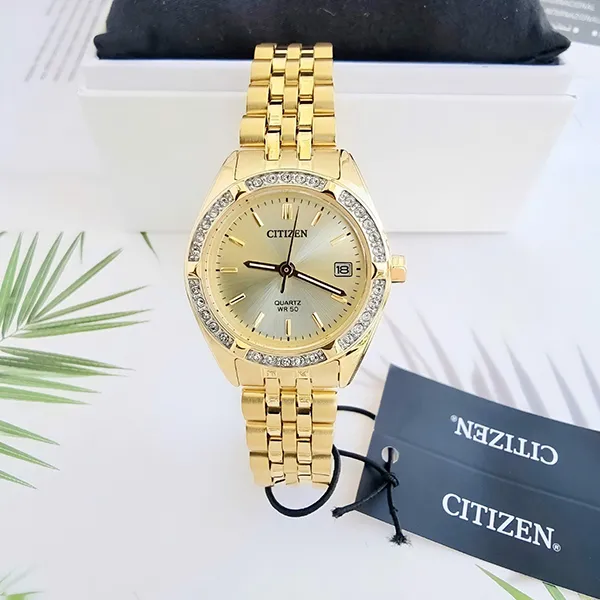 Đồng Hồ Nữ Citizen Gold Tone EU6062-50P Màu Vàng Gold - Đồng hồ - Vua Hàng Hiệu
