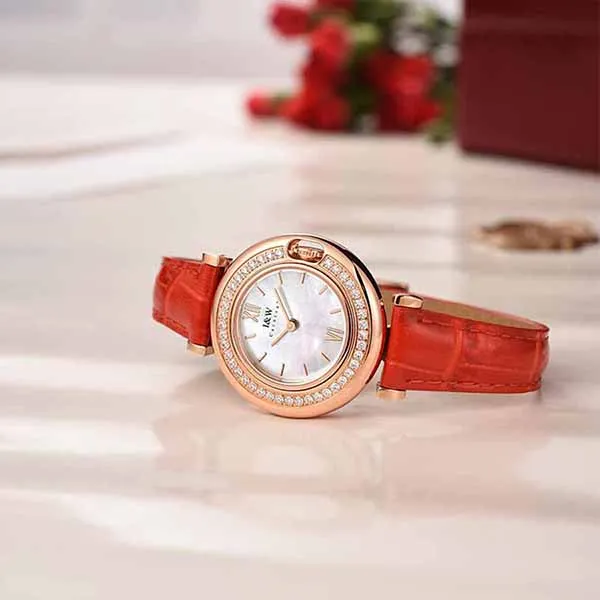 Đồng Hồ Nữ I&W Carnival 3011L2 Màu Trắng Đỏ - Đồng hồ - Vua Hàng Hiệu