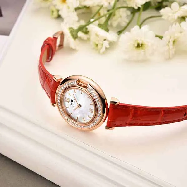Đồng Hồ Nữ I&W Carnival 3011L2 Màu Trắng Đỏ - Đồng hồ - Vua Hàng Hiệu