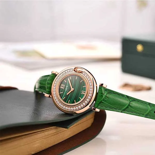Đồng Hồ Nữ I&W Carnival 3011L4 Màu Xanh Lá
