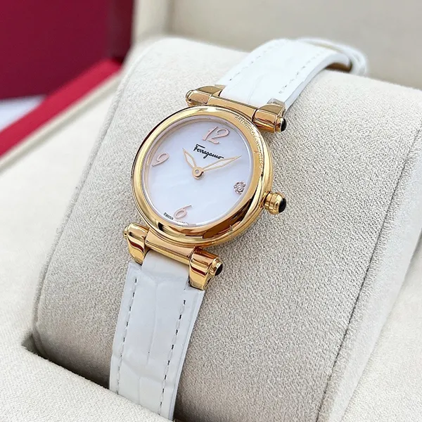 Đồng Hồ Nữ Salvatore Ferragamo Women's Watch Idillio SFEY00419 Màu Trắng