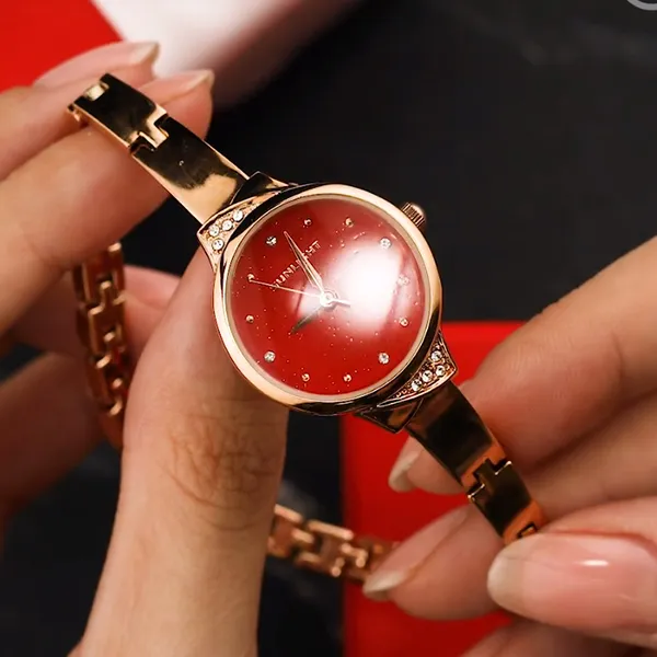 Đồng Hồ Nữ Sunlight Watches For Women 06562 Màu Đỏ Vàng Hồng - Đồng hồ - Vua Hàng Hiệu