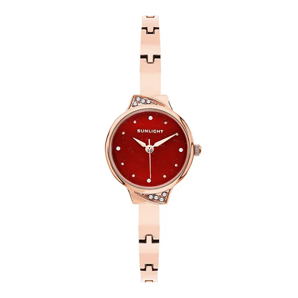 Đồng Hồ Nữ Sunlight Watches For Women 06562 Màu Đỏ Vàng Hồng - Đồng hồ - Vua Hàng Hiệu