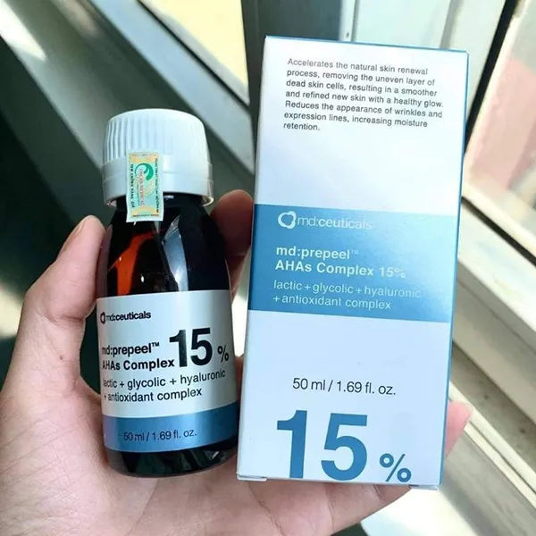 Dung Dịch Thay Da Sinh Học Md:ceuticals Prepeel AHAS Complex 15% 50ml - Mỹ phẩm - Vua Hàng Hiệu
