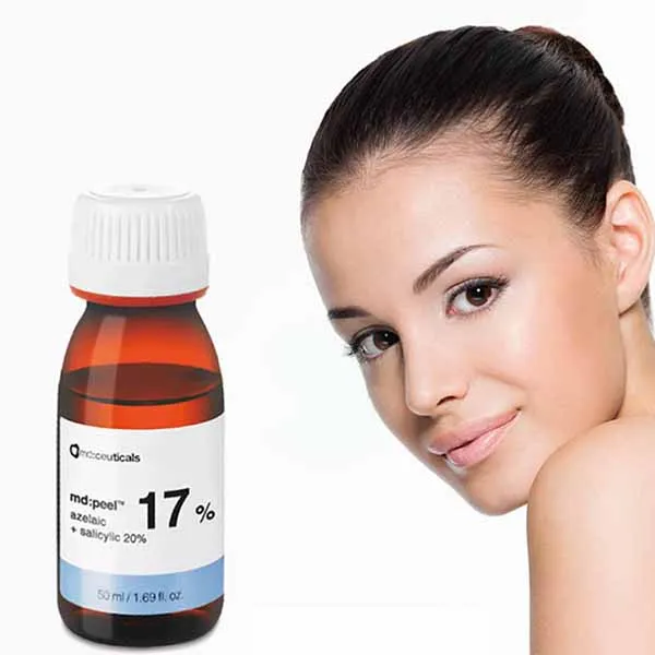 Dung Dịch Thay Da Sinh Học Hỗ Trợ Giảm Mụn Và Làm Sáng Da Md:Ceuticals Peel Azelaic 17% + Salicylic 20% 50ml - Mỹ phẩm - Vua Hàng Hiệu