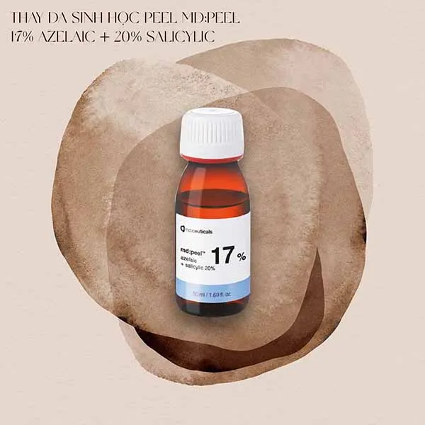 Dung Dịch Thay Da Sinh Học Hỗ Trợ Giảm Mụn Và Làm Sáng Da Md:Ceuticals Peel Azelaic 17% + Salicylic 20% 50ml - Mỹ phẩm - Vua Hàng Hiệu