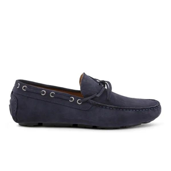 Giày Lười Nam Duca Di Morrone Edoardo-Cam_Navy Màu Xanh Navy Size 40 - Giày - Vua Hàng Hiệu