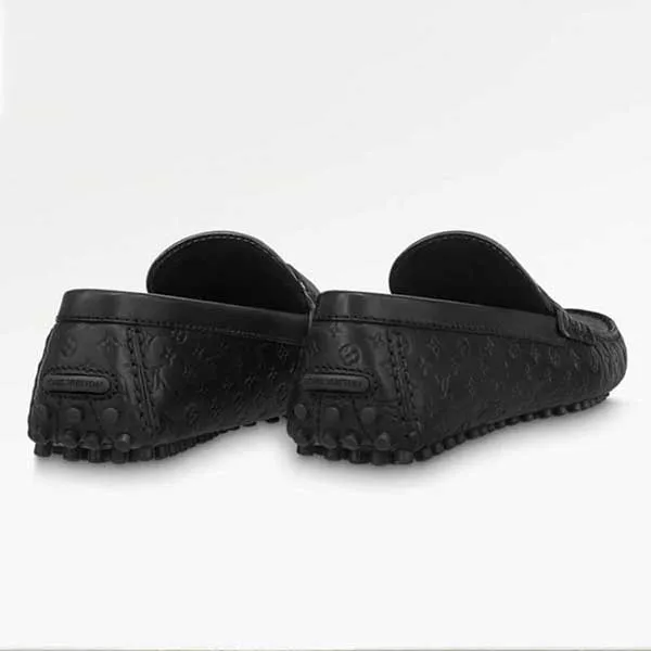 Giày Lười Nam Louis Vuitton LV Hockenheim Mocassin Màu Đen Size 40 - Giày - Vua Hàng Hiệu
