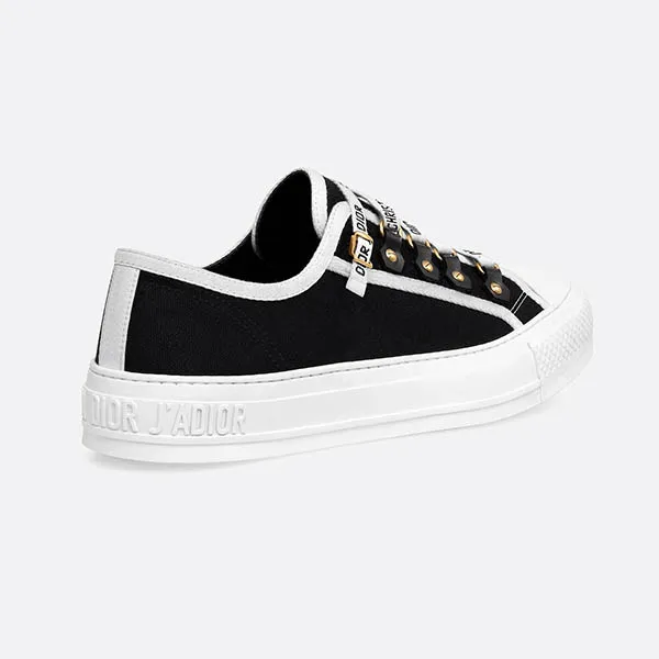 Giày Sneaker Dior Walk'nDior Black Cotton Canvas KCK177CVA_S12X Màu Đen - Giày - Vua Hàng Hiệu