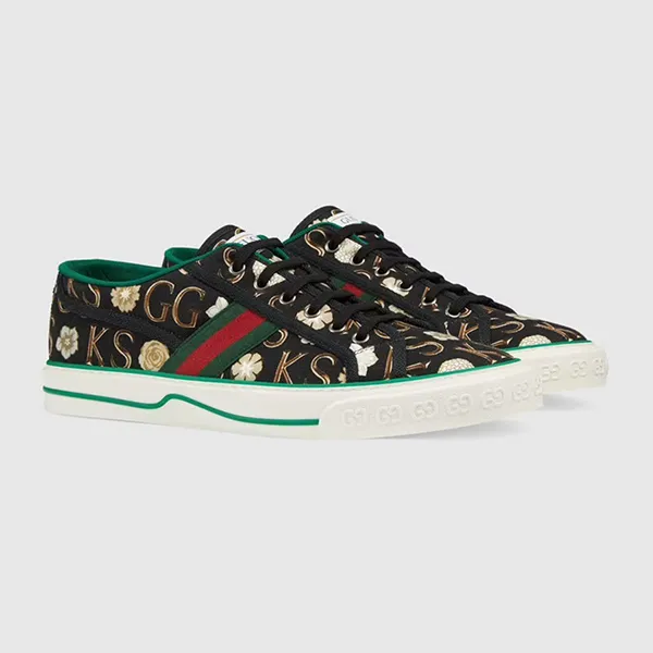 Giày Sneaker Nam Gucci Ken Scott Print Tennis 1977 Multicolor Phối Màu Size 40.5 - Giày - Vua Hàng Hiệu