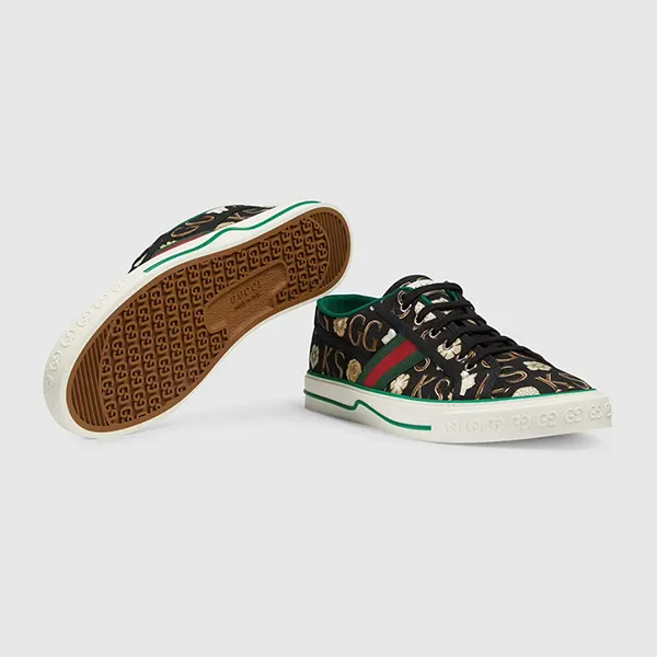Giày Sneaker Nam Gucci Ken Scott Print Tennis 1977 Multicolor Phối Màu Size 40.5 - Giày - Vua Hàng Hiệu