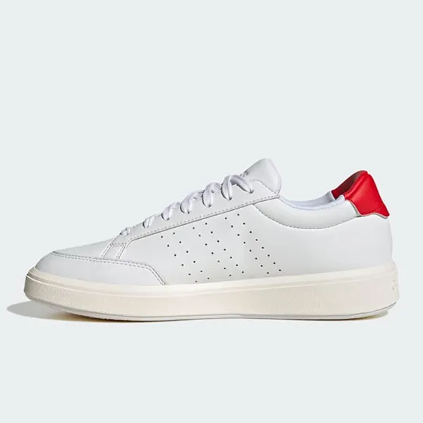 Giày Thể Thao Adidas Nova Court Lifestyle Vegan GX1758 Màu Trắng Gót Đỏ Size 36 - Giày - Vua Hàng Hiệu