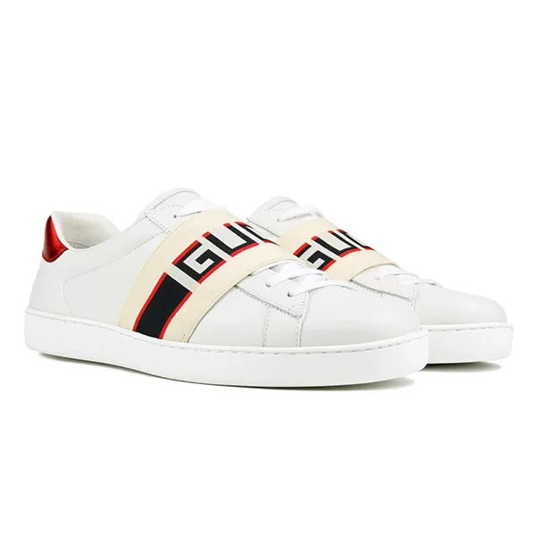 Giày Sneaker Gucci Strap Sneaker Màu Trắng - Giày - Vua Hàng Hiệu