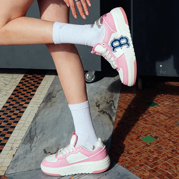 Giày Thể Thao MLB Chunky Liner Candy Pop Pink Boston Red Sox 3ASXCLB3N-43PKS Màu Hồng Size 230