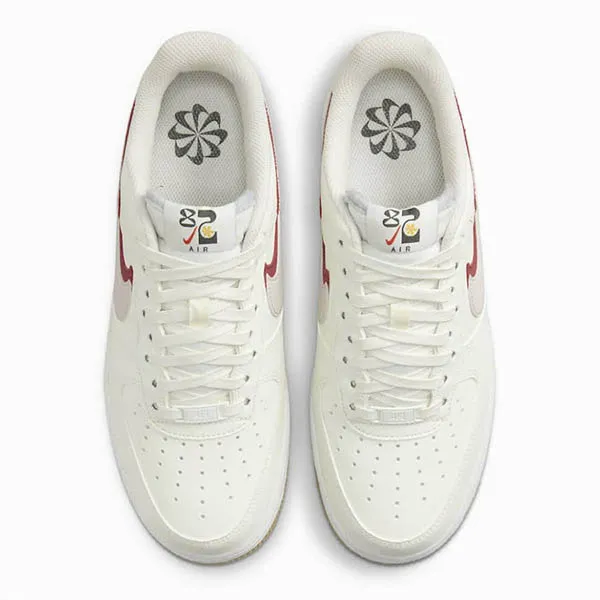 Giày Thể Thao Nike Air Force 1 Low 82 Sail ‘Brown’ DX6065-101 Màu Kem - Giày - Vua Hàng Hiệu