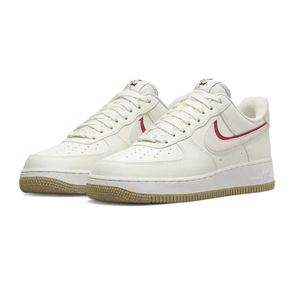 Giày Thể Thao Nike Air Force 1 Low 82 Sail ‘Brown’ DX6065-101 Màu Kem - Giày - Vua Hàng Hiệu