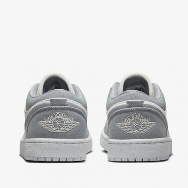 Giày Thể Thao Nike Air Jordan 1 Low Light Steel Grey Sail White DV0426-012 Màu Trắng Xám Size 39
