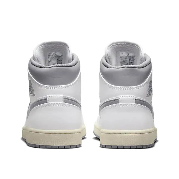 Giày Thể Thao Nike Air Jordan 1 Mid ‘Neutral Grey’ 554724-135 Màu Xám Trắng
