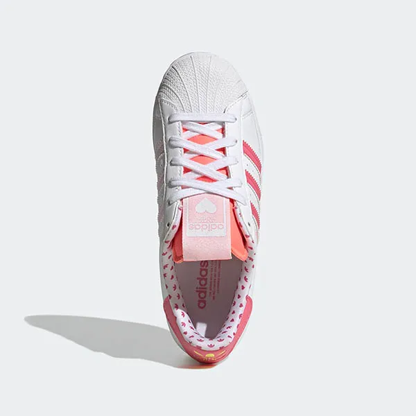 Giày Thể Thao Nữ Adidas Superstar Shoes GY3336 Màu Trắng Phối Hồng Size 36.5