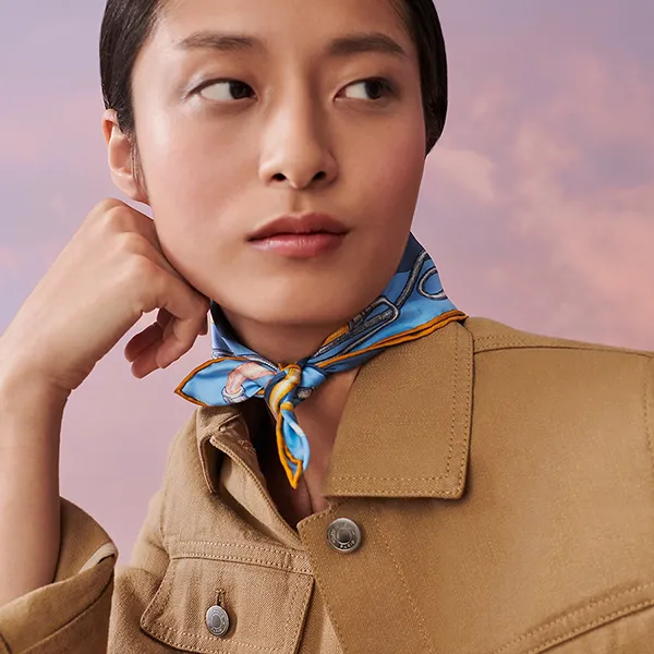 Khăn Lụa Nữ Hermès Chevaloscope Neon Scarf 45 Màu Xanh - Thời trang - Vua Hàng Hiệu