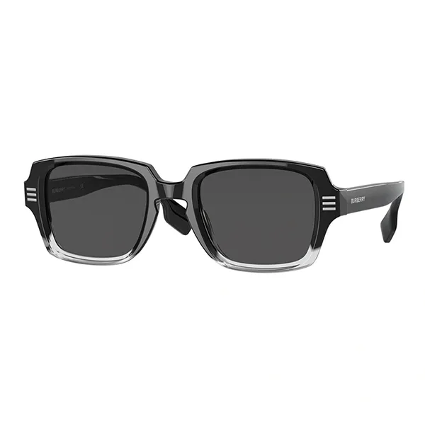 Kính Mát Burberry Square Frame Sunglasses BE4349 ELDON Màu Xám Đen - Kính mắt - Vua Hàng Hiệu