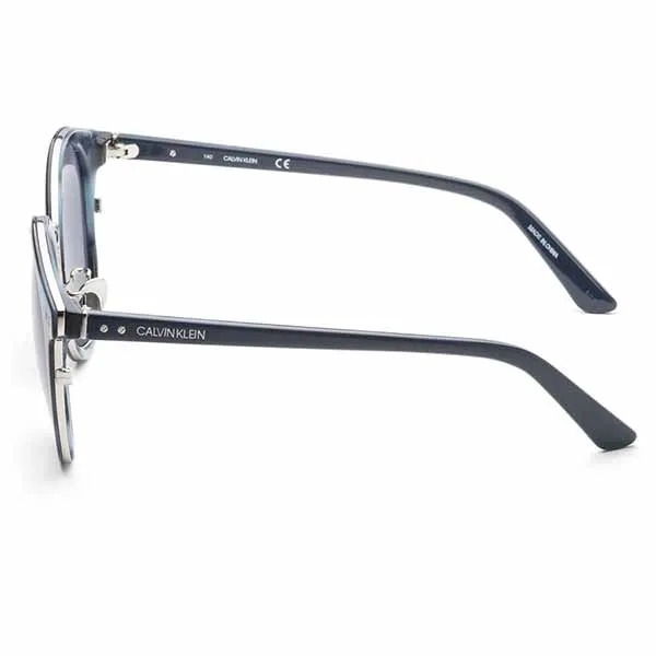 Kính Mát Calvin Klein Platinum Label 56mm Navy Havana Sunglasses CK18518SA-412 Màu Xanh - Kính mắt - Vua Hàng Hiệu