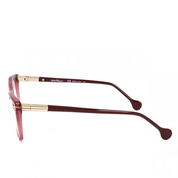 Kính Mắt Cận Salvatore Ferragamo Cat Eye Eyeglasses SF SF2837 606 Màu Đỏ