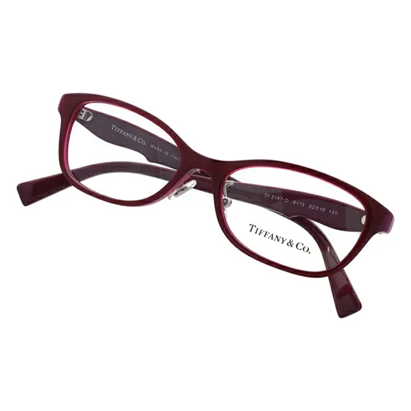 Kính Mắt Cận Tiffany & Co. Eyeglasses TF2187D 8173 52 Màu Đỏ Tía - Kính mắt - Vua Hàng Hiệu