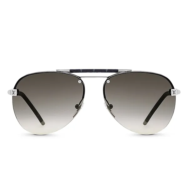 Kính Mát Louis Vuitton LV Clockwise Canvas Sunglasses Z1109W Màu Xám - Kính mắt - Vua Hàng Hiệu