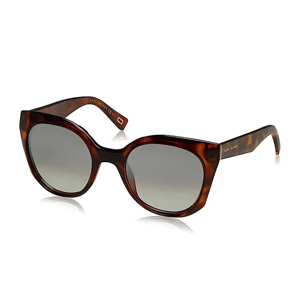 Kính Mát Marc Jacobs Sunglasses 196/S 086 Dark Havana 52mm Màu Xám Nâu - Kính mắt - Vua Hàng Hiệu