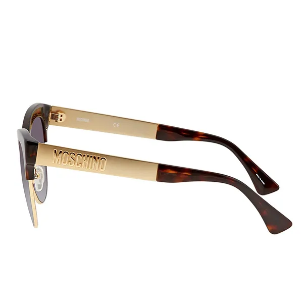 Kính Mát Nữ Moschino Ladies Cat Eye Sunglasses MOS038/S 0086 55-17 Màu Xám