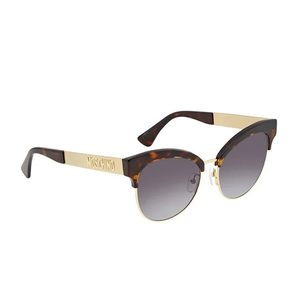 Kính Mát Nữ Moschino Ladies Cat Eye Sunglasses MOS038/S 0086 55-17 Màu Xám