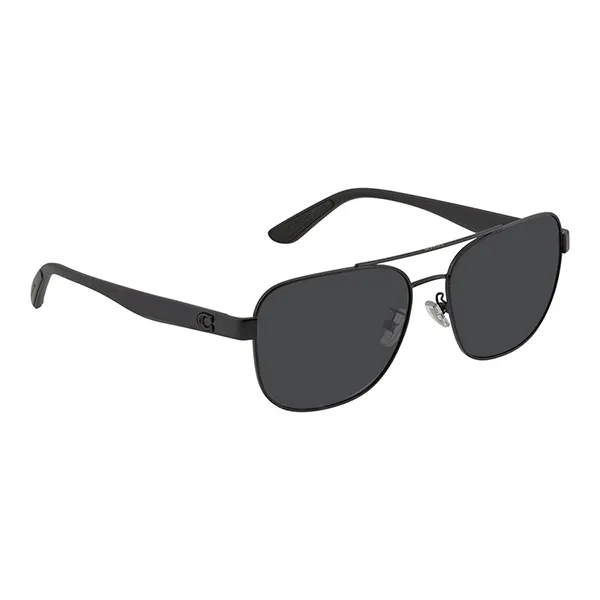Kính Mát Nam Coach Dark Grey Pilot Men's Sunglasses HC7122 938081-58 Màu Xám Đen - Kính mắt - Vua Hàng Hiệu
