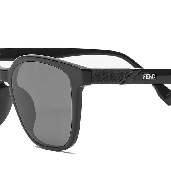 Kính Mát Nam Fendi Sunglasses FE40057U Màu Đen Xám - Kính mắt - Vua Hàng Hiệu