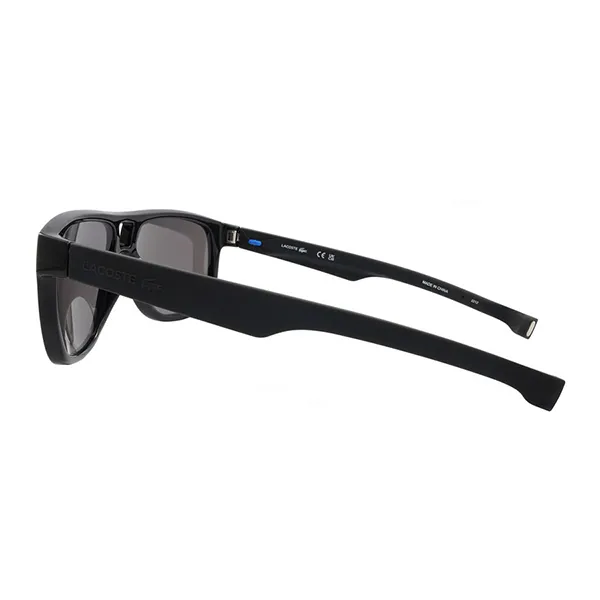 Kính Mát Nam Lacoste Grey Square Sunglasses L817S 001 57 Màu Xám Đen