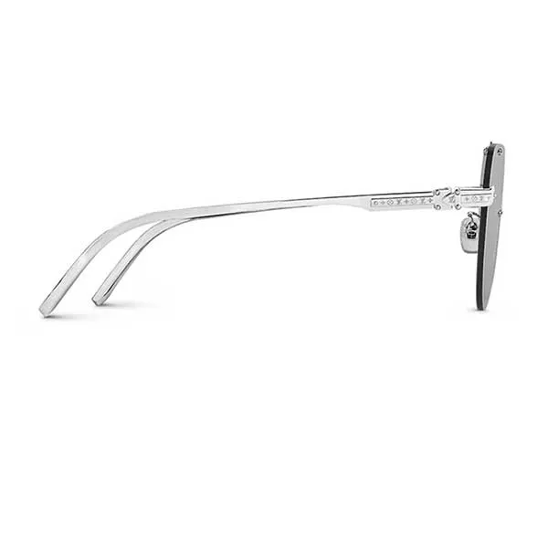 Kính Mát Nam Louis Vuitton LV Ash Glasses Z1262W Màu Bạc - Kính mắt - Vua Hàng Hiệu