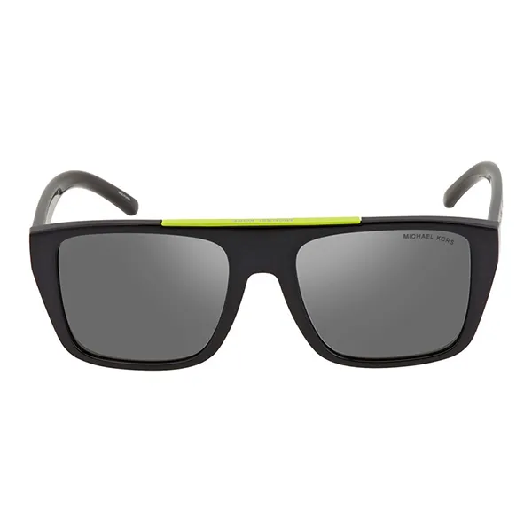 Kính Mát Nam Michael Kors MK Byron Gunmetal Mirrored Rectangular Men's Sunglasses MK2159 37056G 55 Màu Đen - Kính mắt - Vua Hàng Hiệu