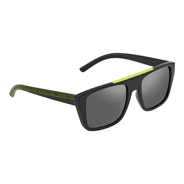 Kính Mát Nam Michael Kors MK Byron Gunmetal Mirrored Rectangular Men's Sunglasses MK2159 37056G 55 Màu Đen - Kính mắt - Vua Hàng Hiệu