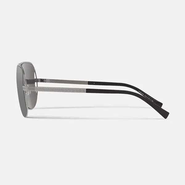 Kính Mát Nam Versace Grecamania Pilot Sunglasses O2212-O10016G57_RTU_TU_ONUL Màu Xám Bạc