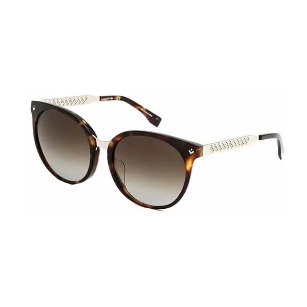Kính Mát Nữ Lacoste L842SA-214-55 Sunglasses Màu Nâu Bạc - Kính mắt - Vua Hàng Hiệu