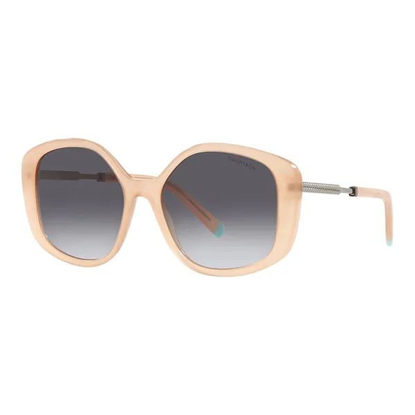 Kính Mát Nữ Tiffany & Co. Gray Gradient Irregular Ladies Sunglasses TF4192 82683C 54 Màu Xám Be