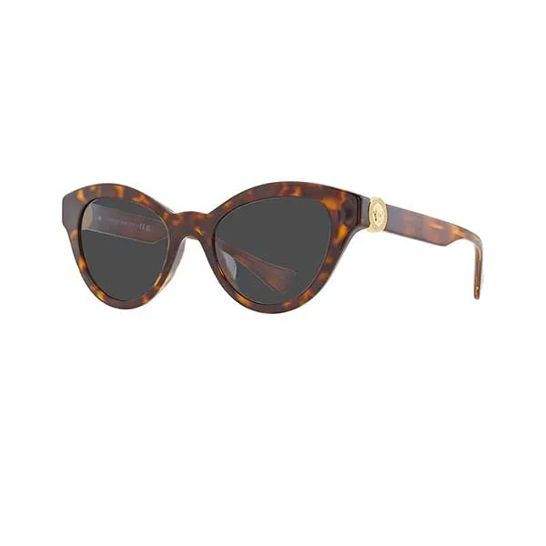 Kính Mát Nữ Versace Brown Women Sunglasses VE4435F-10887-52 Màu Nâu Đồi Mồi Size 52mm - Kính mắt - Vua Hàng Hiệu