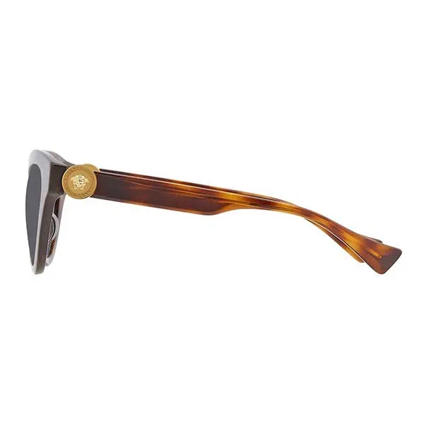 Kính Mát Nữ Versace Brown Women Sunglasses VE4435F-10887-52 Màu Nâu Đồi Mồi Size 52mm - Kính mắt - Vua Hàng Hiệu
